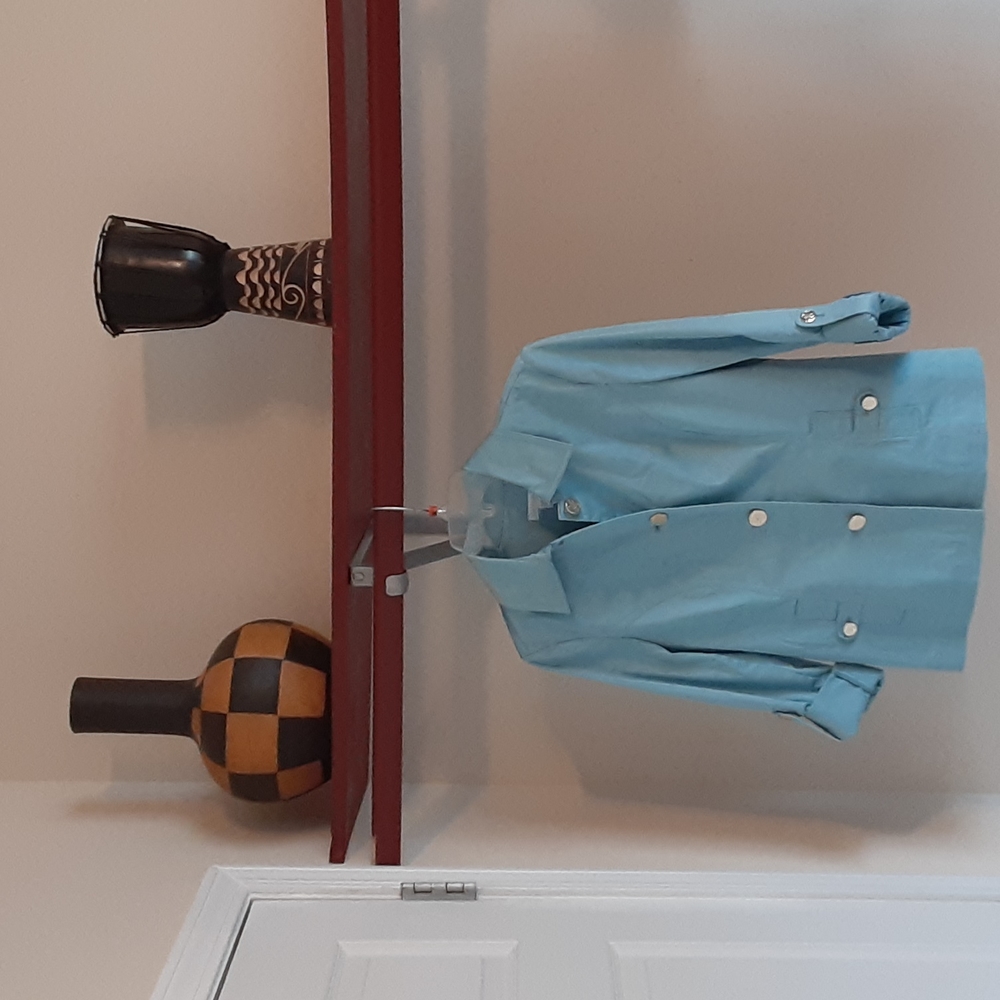 Women's Charter Club jacket, turquoise